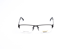 Оправы AMSHAR (AMSHAR, 8734, Полуободковая, Авиатор, 57-17-145, Металл, Бронзовый, КНР, Мужчин, Силиконовые регулир)