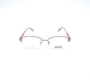 Оправы MIEN (MIEN, 733, Полуободковая, Овальная, 52-16-138, Металл, Розовый, КНР, Женщин, Металлические элементы,)