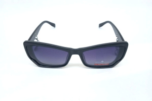 Солнцезащитные очки ChristianLafayette (ChristianLafayette, 6217, Ободковая, Пластик, Черный, Италия, Polarized, Кошка, 46-18-135, Женщин, З)