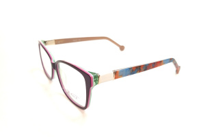 Оправы MONICA (MONICA, 810, Ободковая, Прямоугольная, 53-15-140, Пластик, Сиреневый, Россия, Женщин, Цветные элемен)