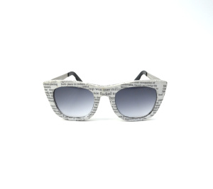 Солнцезащитные очки P&P EYEWEAR (P&P EYEWEAR, THE BROKER, Ободковая, Пластик, Разноцветный, Испания, Солнцезащитная, Кошка, 58-16-138)