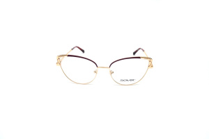 Оправы Sover (Sover, 7027, Ободковая, Кошка, 54-17-140, Металл, Бордовый, Италия, Женщин, Фирменный футляр и салфе)