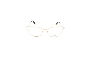 Оправы FURLA (FURLA, 443, Ободковая, Кошка, 55-15-135, Металл, Белый, Италия, Женщин, Знак бренда, Фирменный футля)