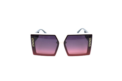 Солнцезащитные очки FENDI (FENDI, 1426, Ободковая, КВАДРАТНЫЕ, Пластик, Женская, разноцветный, Италия, солнцезащитные)
