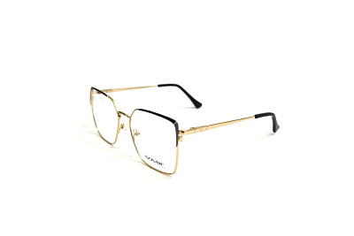 Оправы Sover (Sover, 7030, Ободковая, Квадратная, 55-17-140, Металл, Золотой, Италия, Женщин, Декоративные элемент)