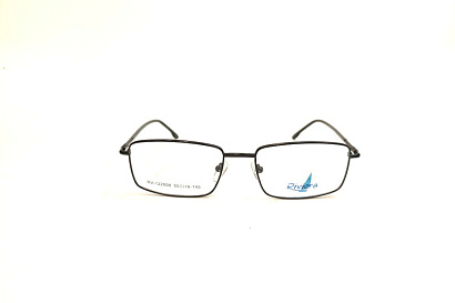 Оправы Riviera (Riviera, 122008, Ободковая, Прямоугольная, 55-16-145, Металл, Черный, Россия, Мужчин, Силиконовые ре)