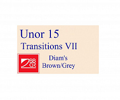 BBGR Unor Transitions VII Diam's Brown/Grey 1,5