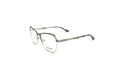 Оправы Sover (Sover, 7049, Ободковая, Геометрическая, 54-16-140, Металл, Серебряный, Италия, Женщин, Цветные элеме)