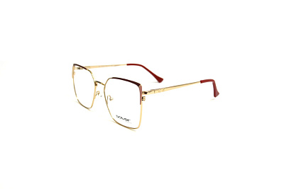 Оправы Sover (Sover, 7030, Ободковая, Квадратная, 54-17-140, Металл, Бордовый, Италия, Женщин, Цветные элементы, Д)