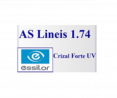 Essilor AS Lineis Crizal Forte UV 1,74