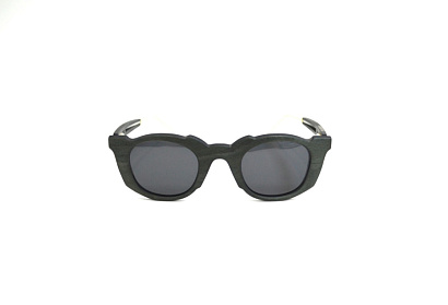 Солнцезащитные очки BREVNO (BREVNO, NIP, Ободковая, Дерево, Черный, Россия, Polarized, Прямоугольная, Унисекс, Фирменный футляр )