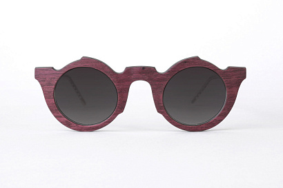 Солнцезащитные очки BREVNO (BREVNO, PON, Ободковая, Дерево, Белый, Россия, Polarized, Бабочка, Женщин, Знак бренда, Силиконовые )