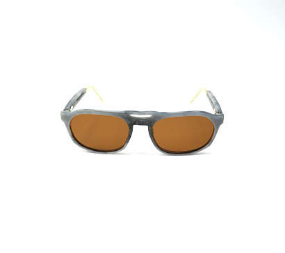 Солнцезащитные очки BREVNO (BREVNO, SEXTA, Ободковая, Пластик, Серый, Россия, Polarized, Квадратная, Унисекс, Фирменный футляр и)