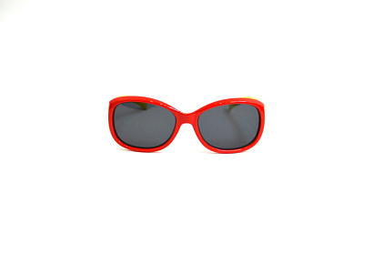 Солнцезащитные очки Splendid (Splendid, 810, Ободковая, Пластик, Красный, КНР, Polarized, Овальная, Девочек, Литые носоупоры, Да)