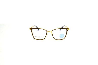 Оправы FOR ART SAKE (FOR ART SAKE, 622, Ободковая, Кошка, 51-18-145, Металл, Золотой, Италия, Женщин, Декоративные элемен)