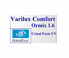 Essilor Varilux Comfort 3.0 Ormix Crizal Forte UV 1,6