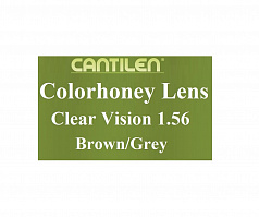 Cantilen Colorhoney Lens Clear Vision BROW/GREY 1,56