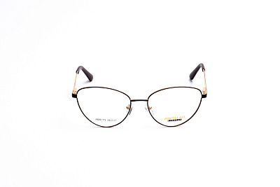 Оправы AMSHAR (AMSHAR, 8173, Ободковая, Кошка, 56-17-140, Металл, Коричневый, КНР, Женщин, Знак бренда, Силиконовые)