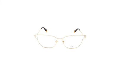 Оправы FURLA (FURLA, 443, Ободковая, Кошка, 55-15-135, Металл, Белый, Италия, Женщин, Знак бренда, Фирменный футля)