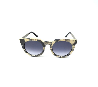 Солнцезащитные очки P&P EYEWEAR (P&P EYEWEAR, PICHI, Ободковая, Пластик, Разноцветный, Испания, Солнцезащитная, Кошка, 53-19-148, Жен)